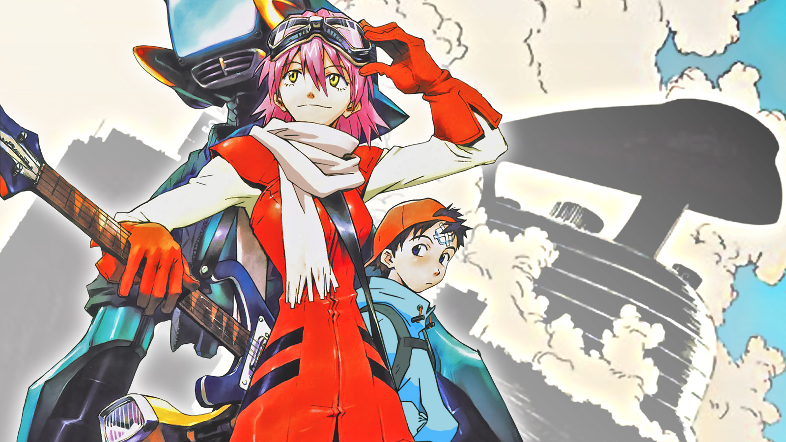 2 FLCL Seasons Announced to Be Produced by Toonami