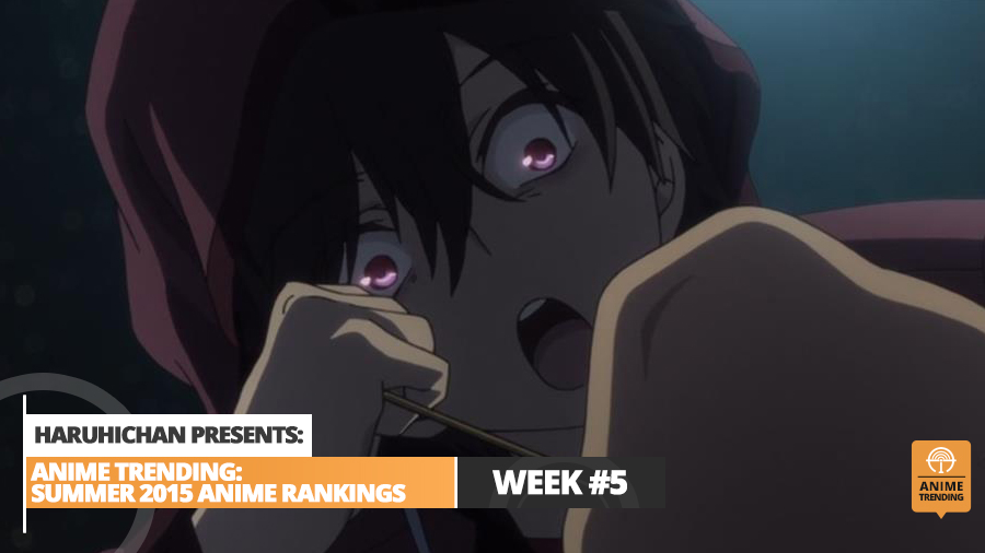 Anime Trending Rankings of Summer 2015 – Week 5 - Haruhichan