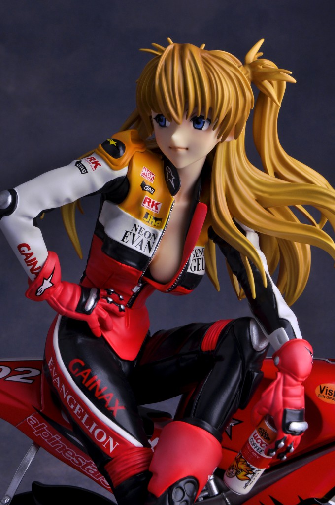 Asuka Langley Soryu with Motorcycle – Neon Genesis Evangelion prepainted figure haruhichan.com 10