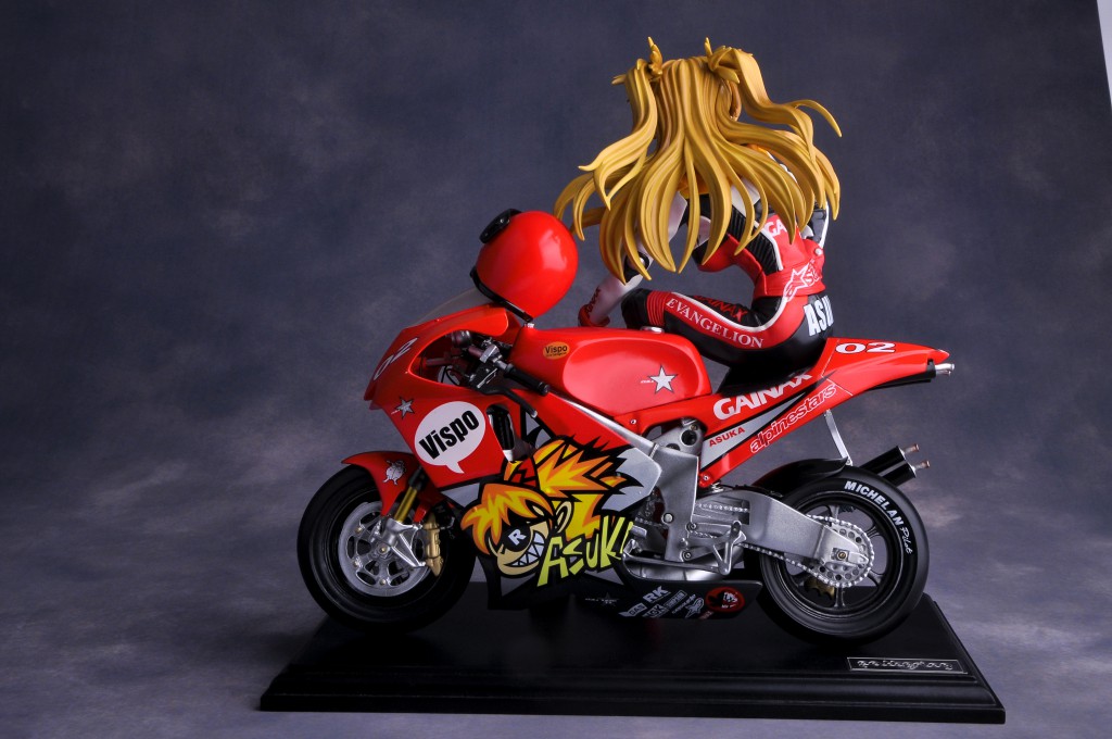 Asuka Langley Soryu with Motorcycle – Neon Genesis Evangelion prepainted figure haruhichan.com 8