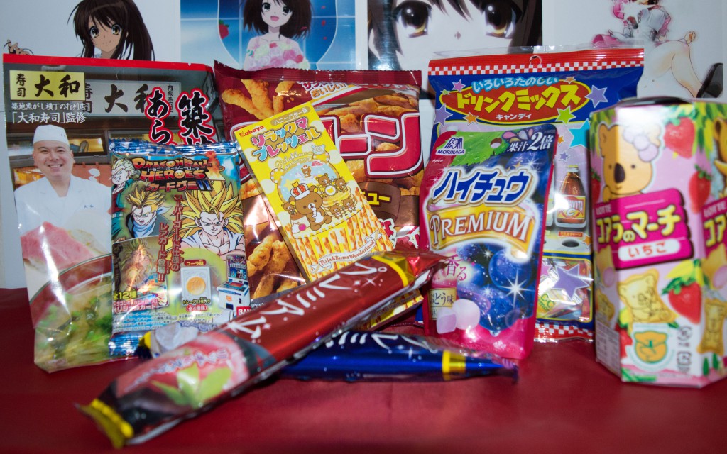 August Japanese Snack Subscription from Oyatsu Box haruhichan.com Japanese candy snacks