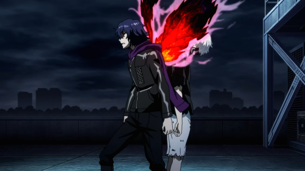 Ayato Kirishima Ken Kaneki Tokyo Ghoul Season 2 Root A Screenshot Haruhichan.com