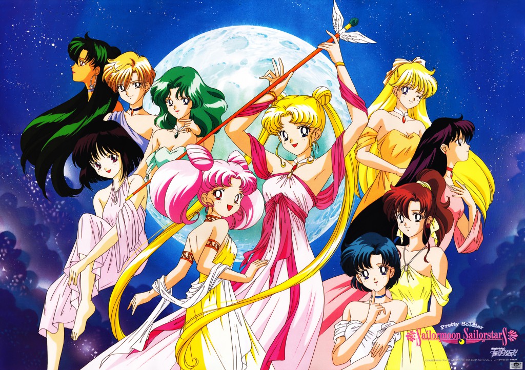 Official Sailor Moon Sailor Stars Poster by Movic