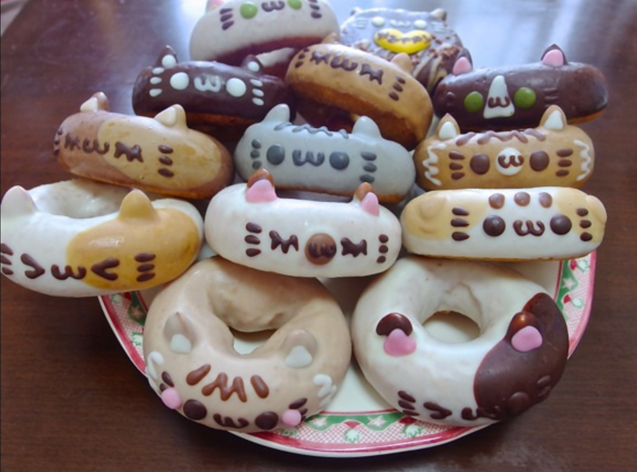 Celebrate Cat Day with Themed Donuts