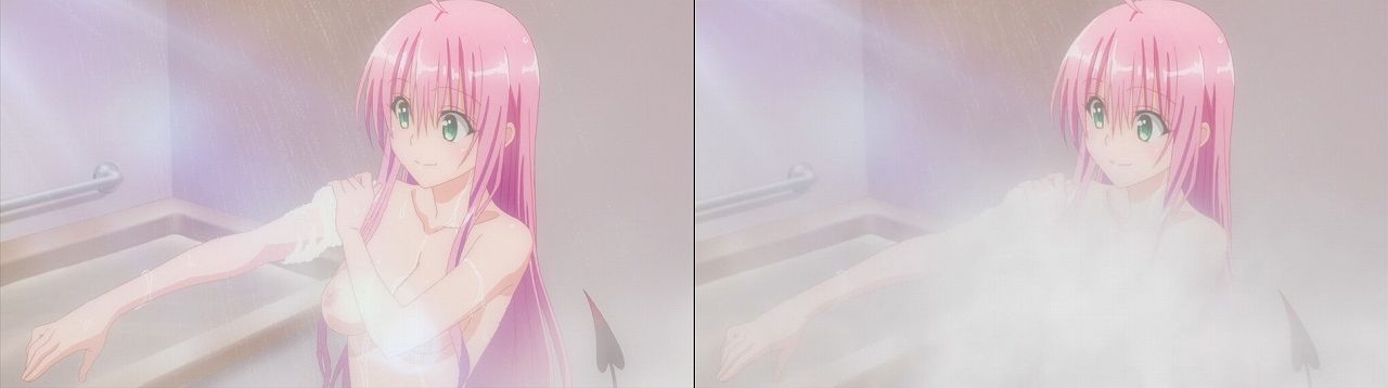 Censored vs Uncensored To LOVE-Ru Darkness 2nd Season Blu-Ray anime 1
