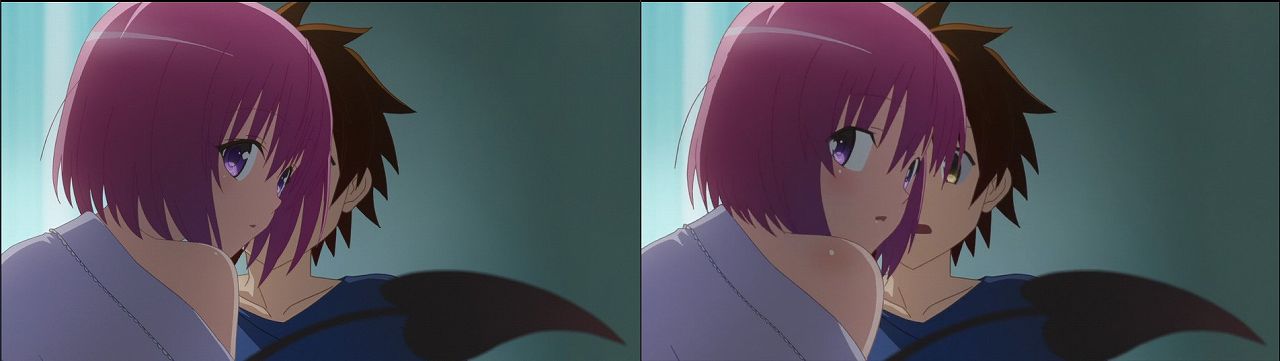 Censored vs Uncensored To LOVE-Ru Darkness 2nd Season Blu-Ray anime 11