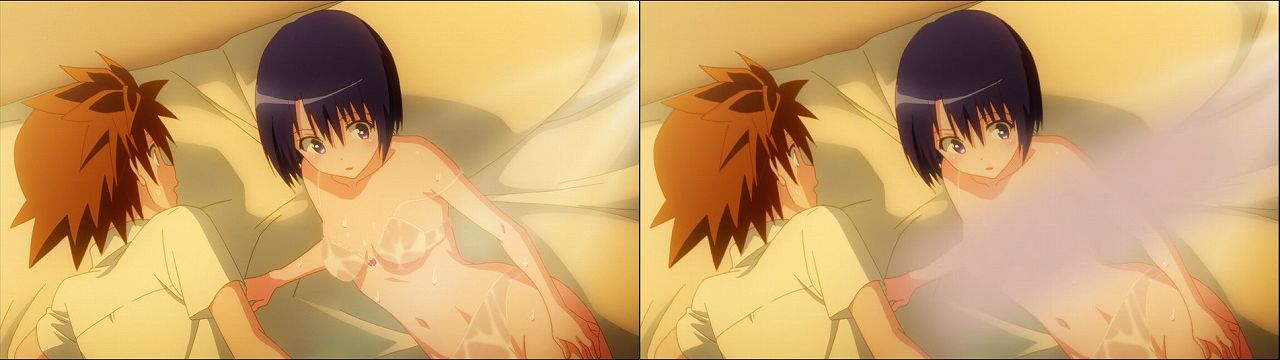 Censored vs Uncensored To LOVE-Ru Darkness 2nd Season Blu-Ray anime 118
