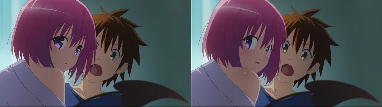 Censored vs Uncensored To LOVE-Ru Darkness 2nd Season Blu-Ray anime 12