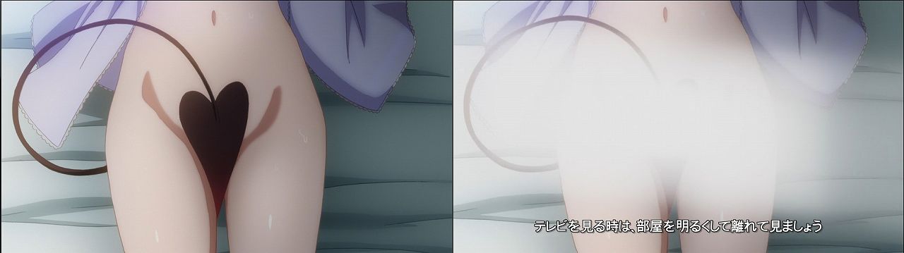 Censored vs Uncensored To LOVE-Ru Darkness 2nd Season Blu-Ray anime 124