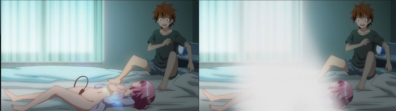 Censored vs Uncensored To LOVE-Ru Darkness 2nd Season Blu-Ray anime 130