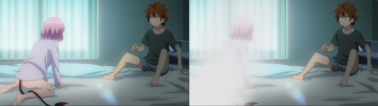 Censored vs Uncensored To LOVE-Ru Darkness 2nd Season Blu-Ray anime 131