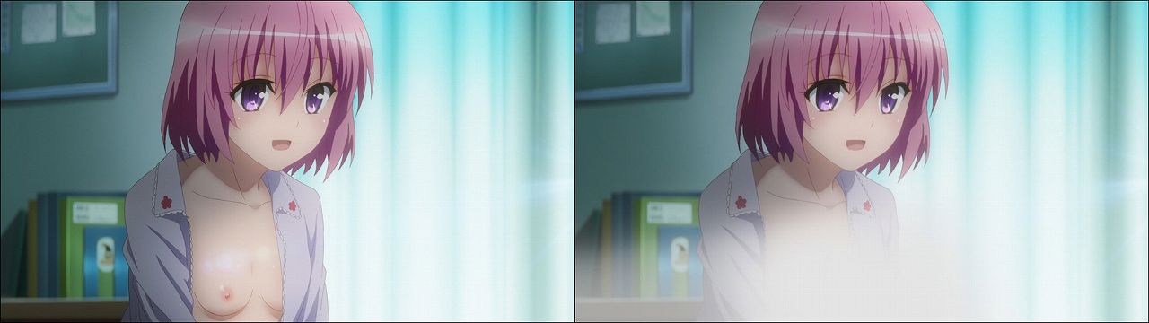 Censored vs Uncensored To LOVE-Ru Darkness 2nd Season Blu-Ray anime 132