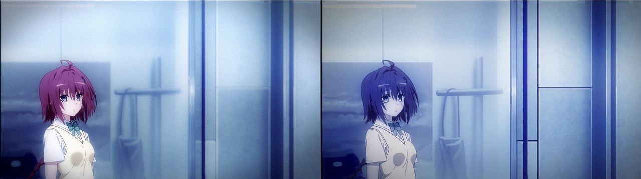 Censored vs Uncensored To LOVE-Ru Darkness 2nd Season Blu-Ray anime 21