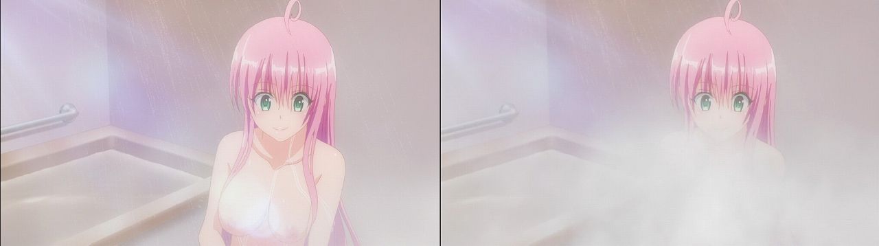Censored vs Uncensored To LOVE-Ru Darkness 2nd Season Blu-Ray anime 3