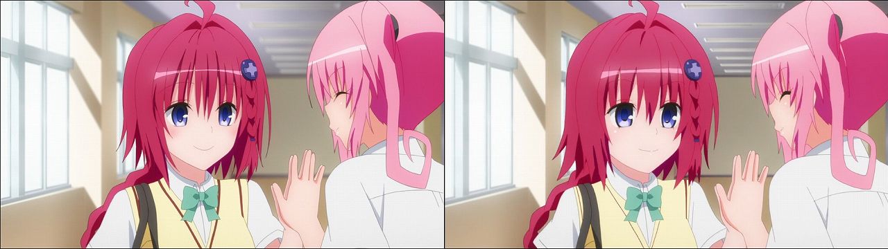 Censored vs Uncensored To LOVE-Ru Darkness 2nd Season Blu-Ray anime 44
