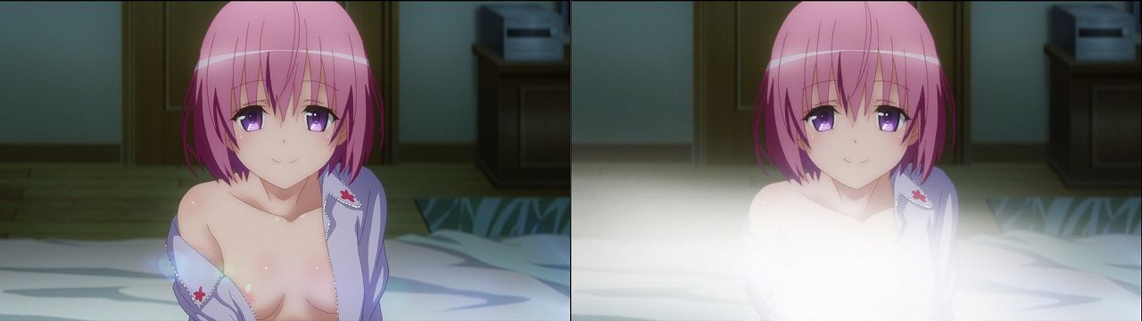 Censored vs Uncensored To LOVE-Ru Darkness 2nd Season Blu-Ray anime 7