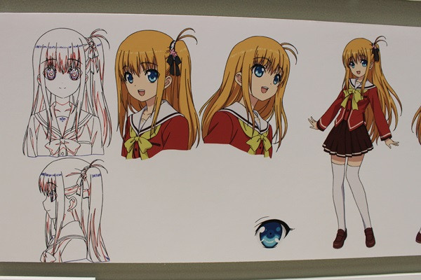 Charlotte Anime Exhibit in Tokyo Anime Center! - Haruhichan