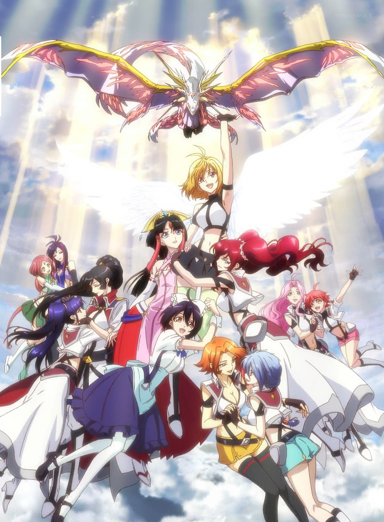 Cross Ange Anime Makes Its Explosive Home Video Debut