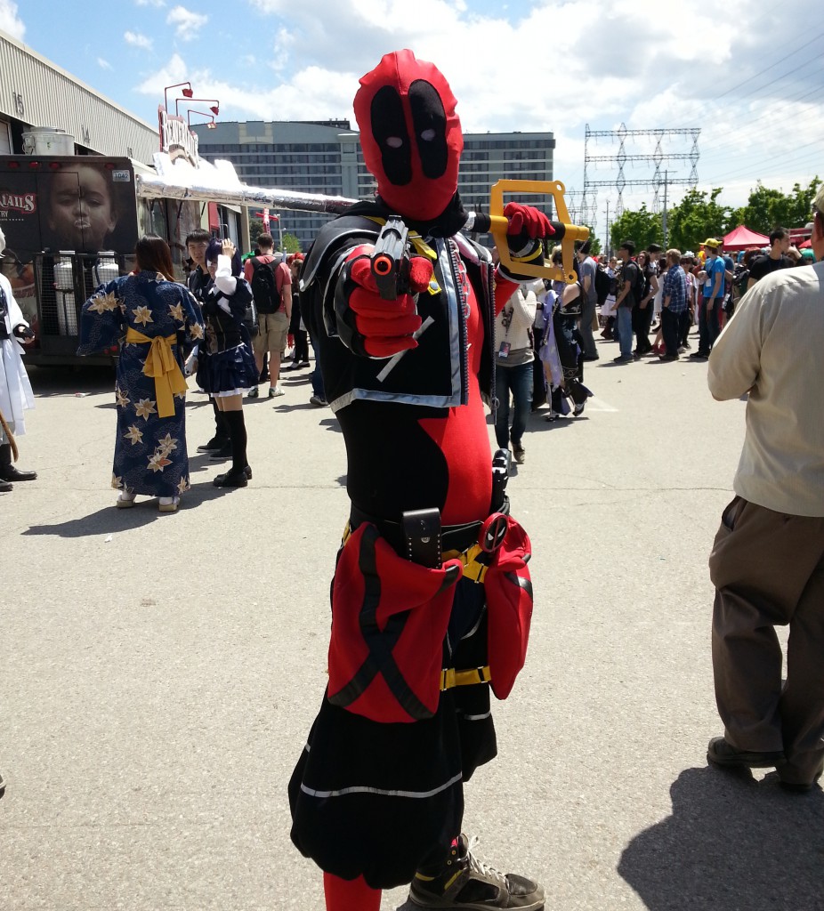 Behold; Deadpool the Keyblade wielder.