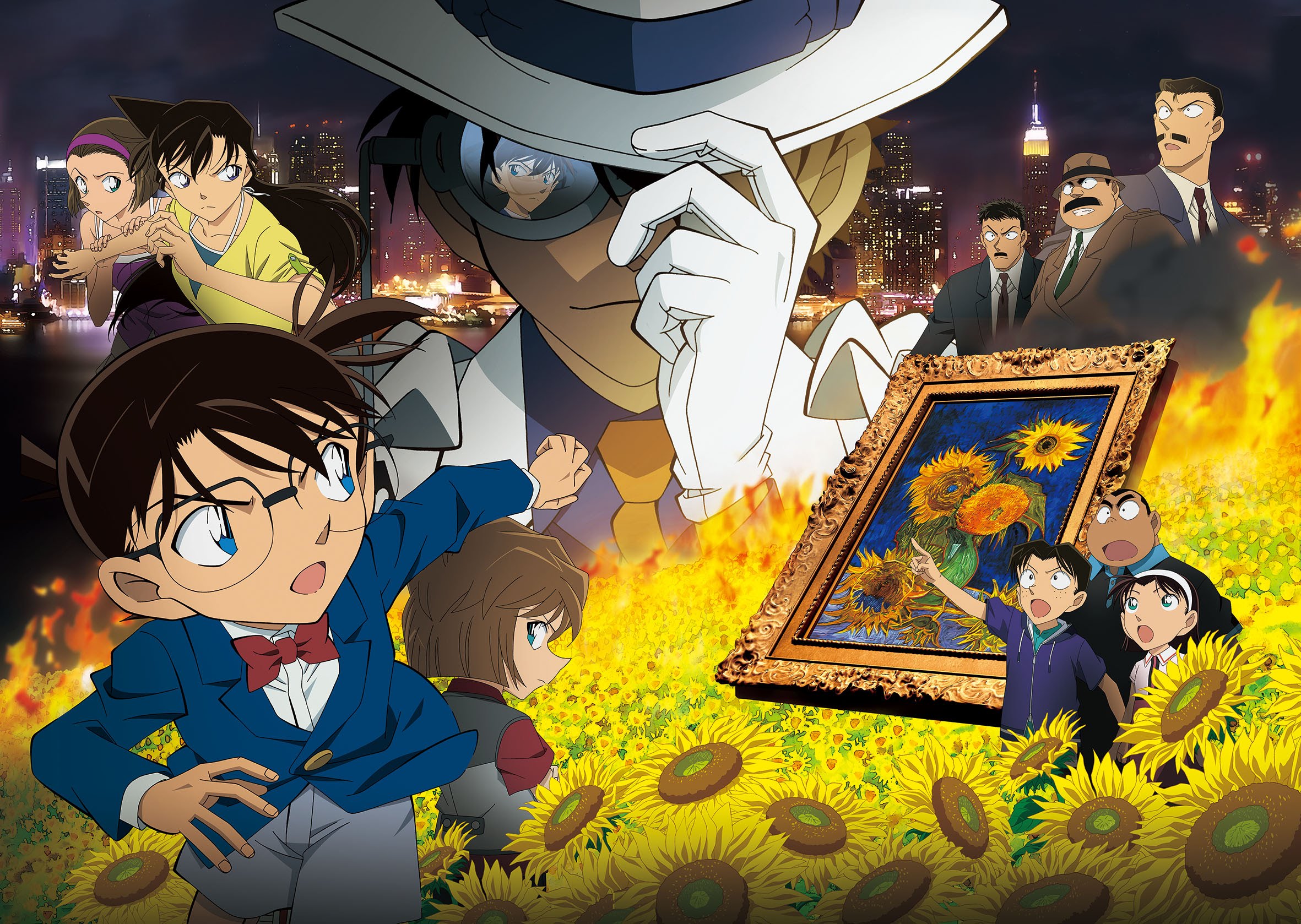 Detective Conan Movie 19 The Hellfire Sunflowers visual 2 haruhichan.com detective conan movie 19