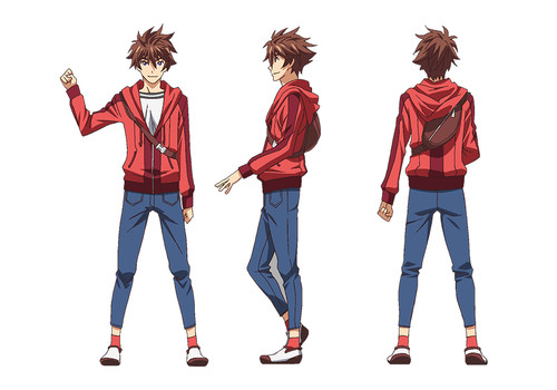 Endride anime character design 1