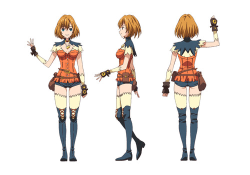 Endride anime character design 3