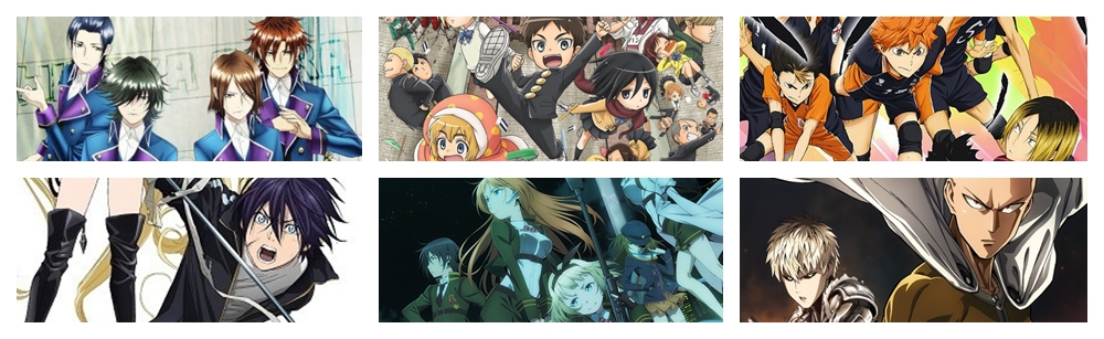 Fall 2015 Anime Hashtags Banner