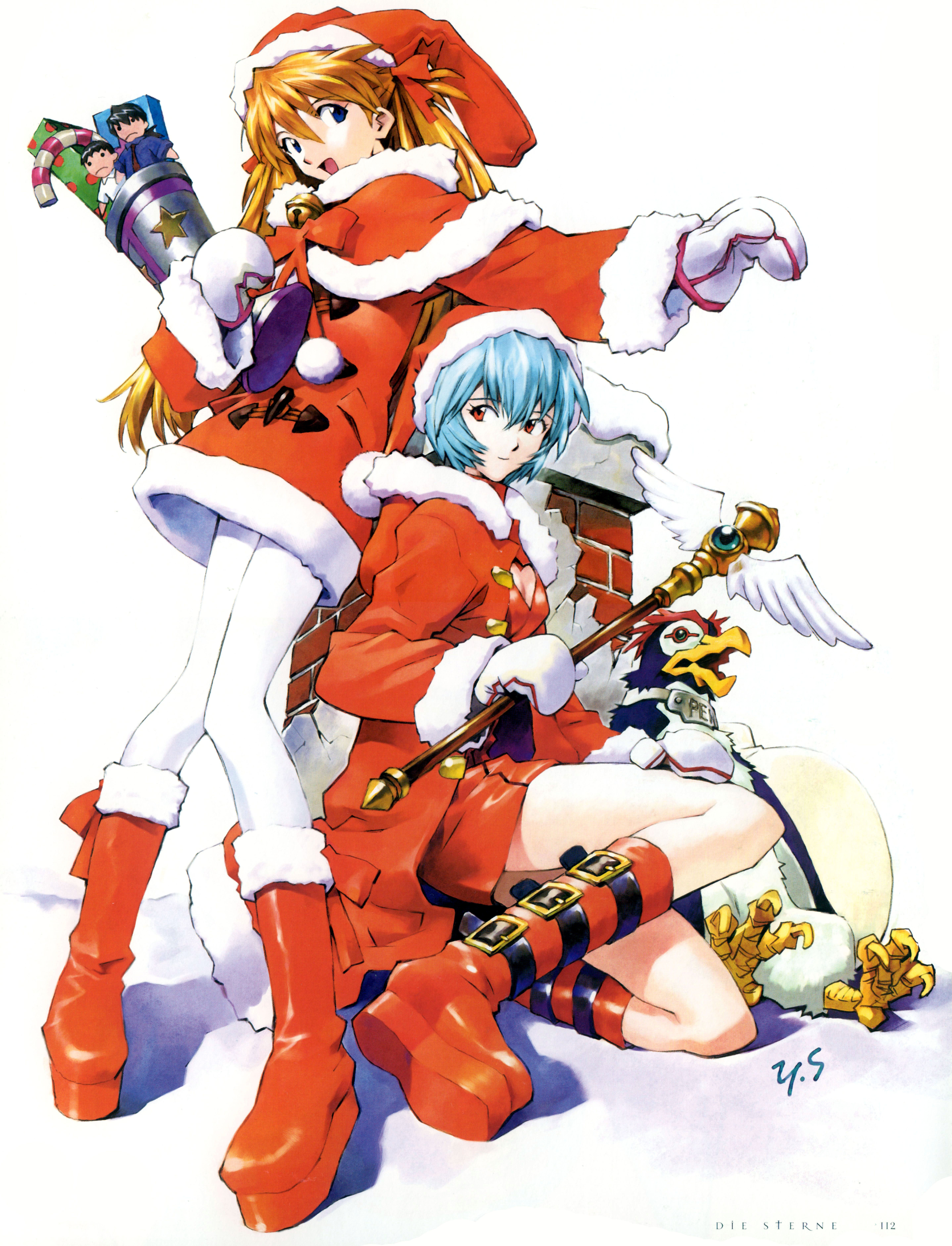 Festive Asuka Cosplayer Wishes You Merry Christmas