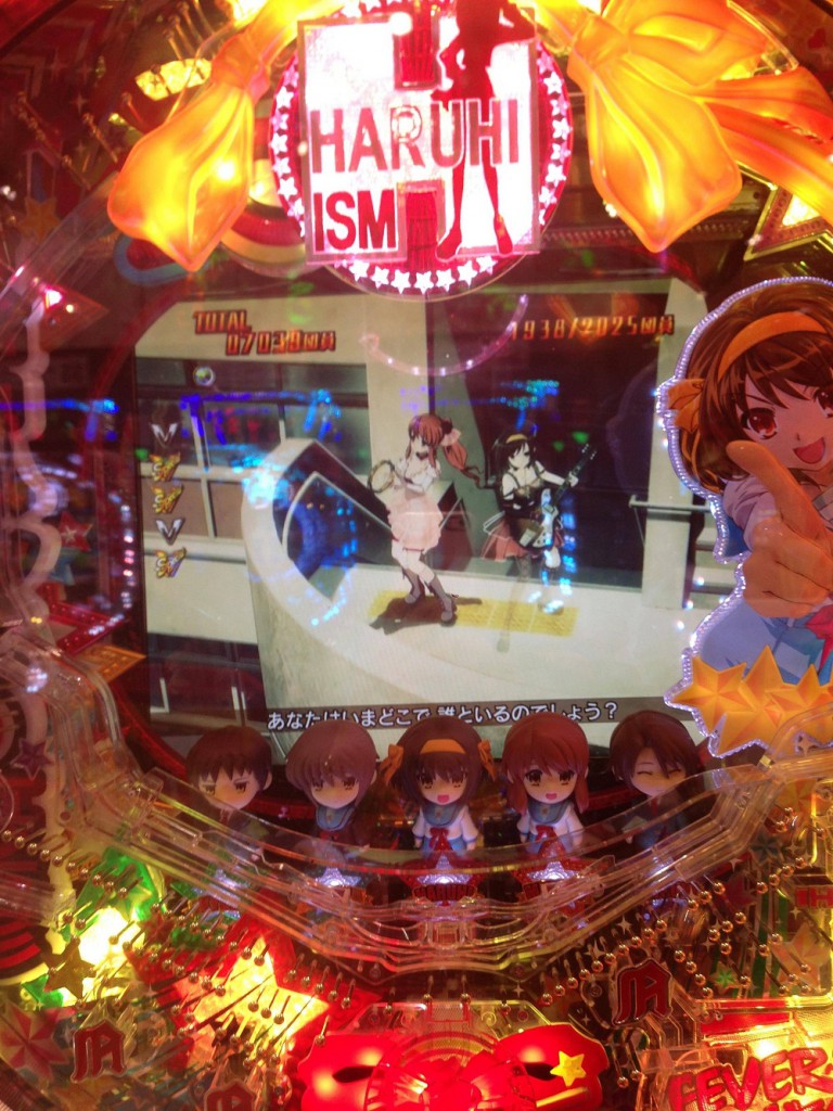 Haruhi-Pachinko-Machine-Gameplay