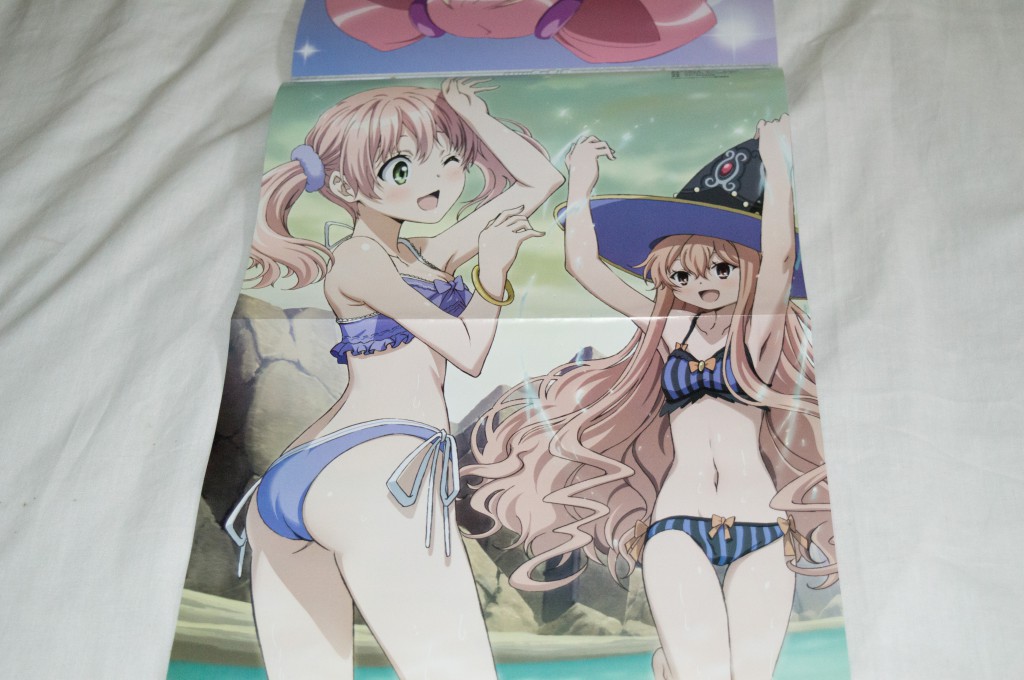 Haruhichan.com Megami MAGAZINE June 2014 posters atelier atelier_escha_&_logy bikini escha_malier nakano_keiya swimsuits wilbell_voll_erslied 2