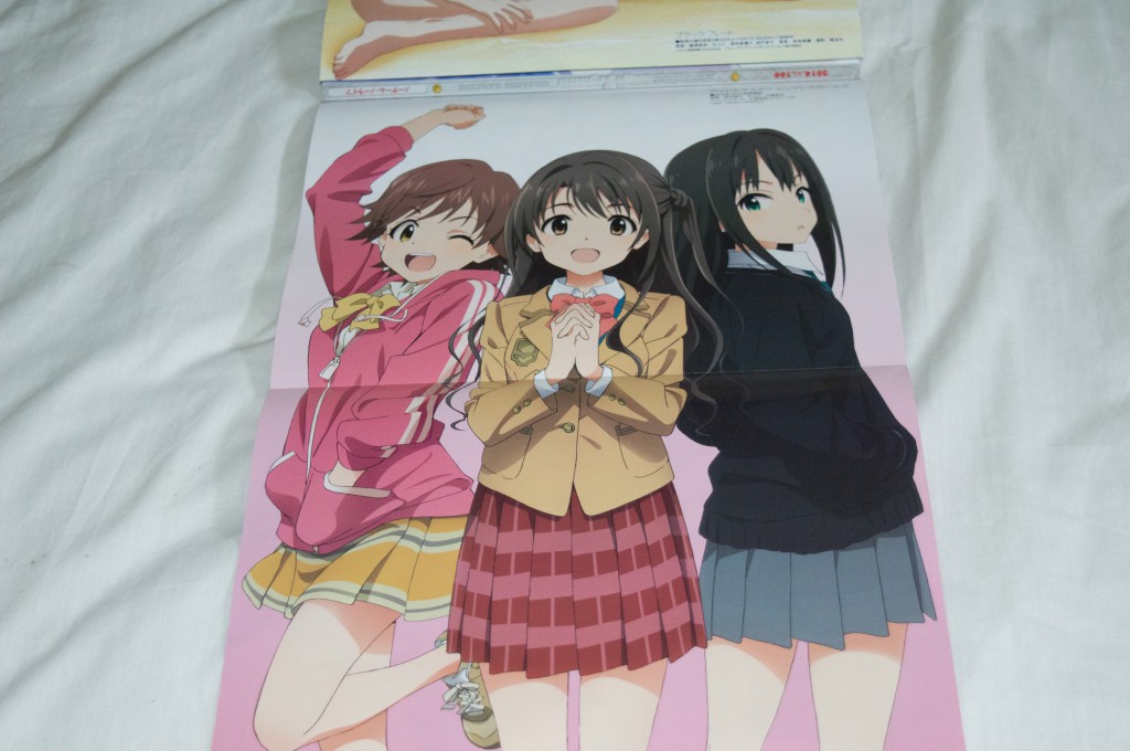 Haruhichan.com Megami MAGAZINE June 2014 posters honda_mio seifuku shibuya_rin shimamura_uzuki tanaka_yuusuke the_idolm@ster the_idolm@ster_cinderella_girls 2