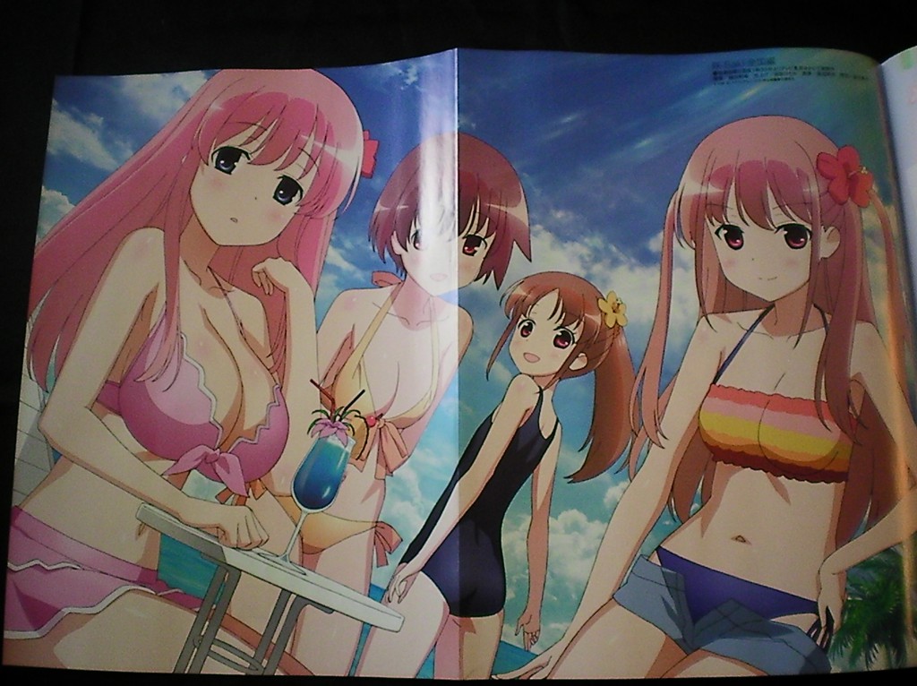 Haruhichan.com Megami MAGAZINE May 2014 posters Saki Zenkoku-hen atarashi ako haramura nodoka miyanaga saki takakamo shizuno