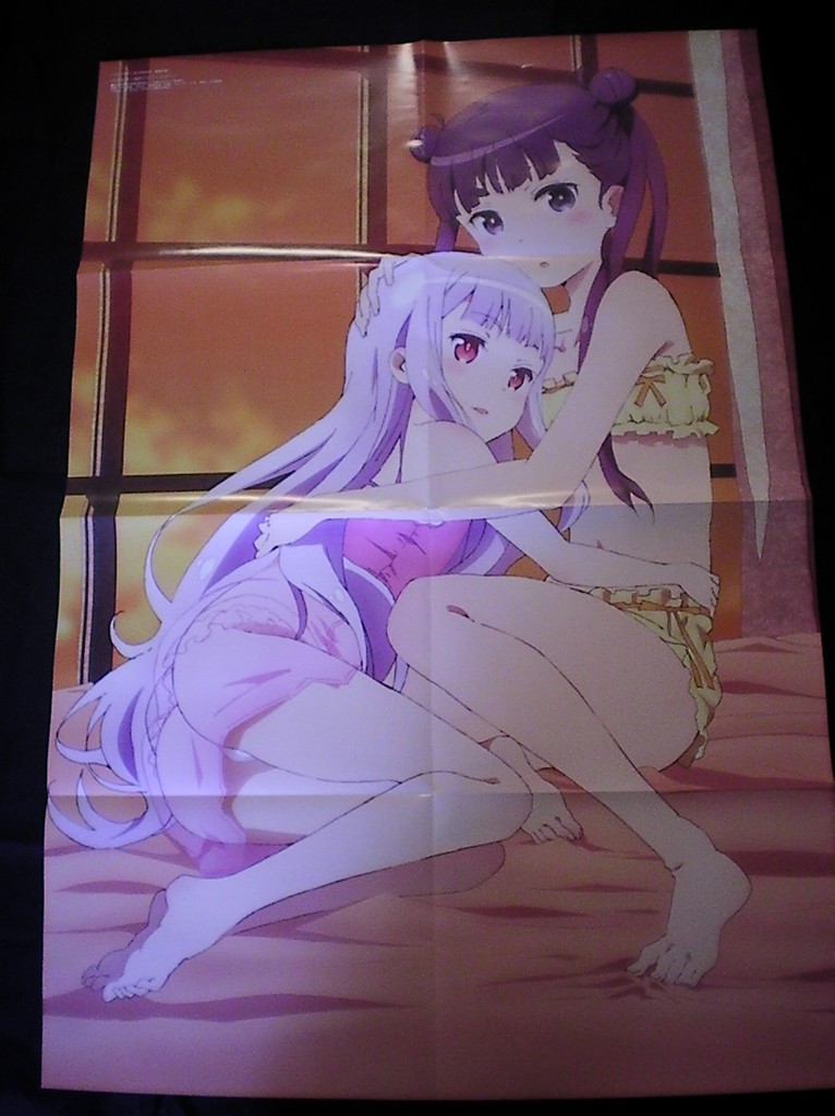 Haruhichan.com Megami MAGAZINE May 2014 posters Sekai Seifuku Bouryaku no Zvezda