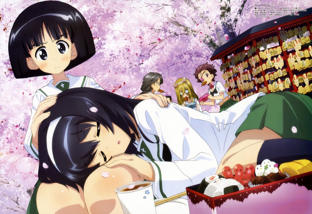 Haruhichan.com Megami MAGAZINE May 2014 posters girls und panzer reizei mako 2