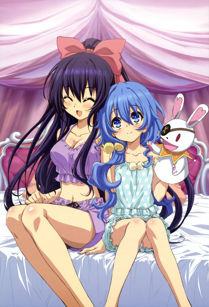 Haruhichan.com NyanType April 2014 posters Date A Live yatogami tooka yoshino 2