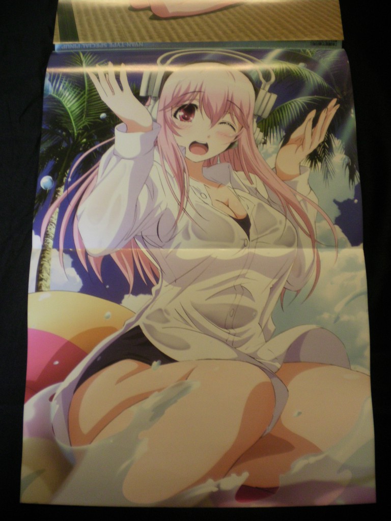 Haruhichan.com NyanType April 2014 posters SoniAni Super Sonico The Animation