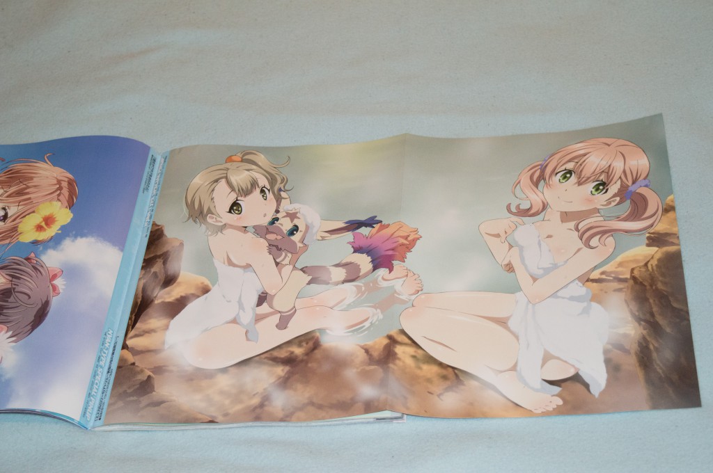 Haruhichan.com NyanType July 2014 posters  atelier atelier_escha_&_logy breast_hold cleavage escha_malier lucille_ernella naked onsen towel 2