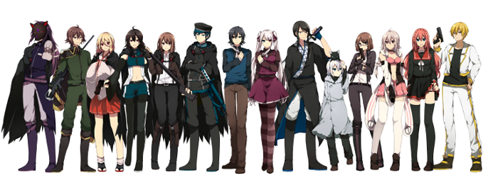 Heisei Project Characters