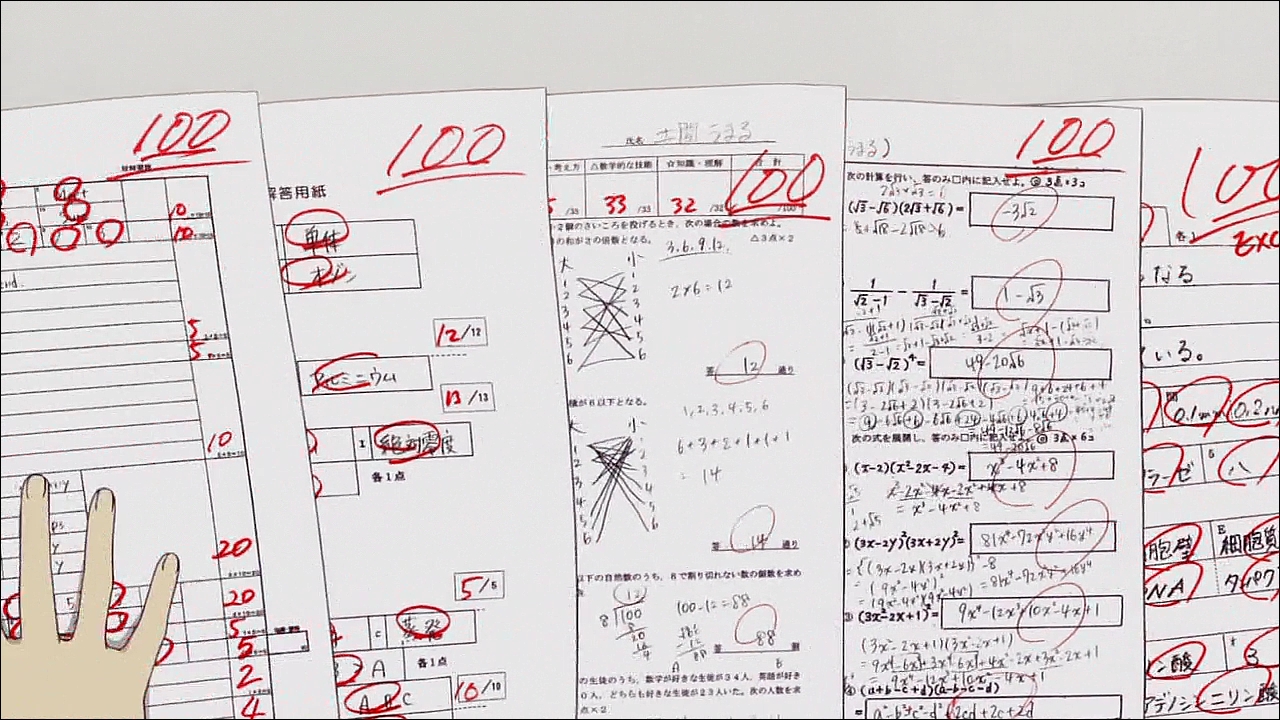 Himouto! Umaru-chan Umaru Doma's English exam 1