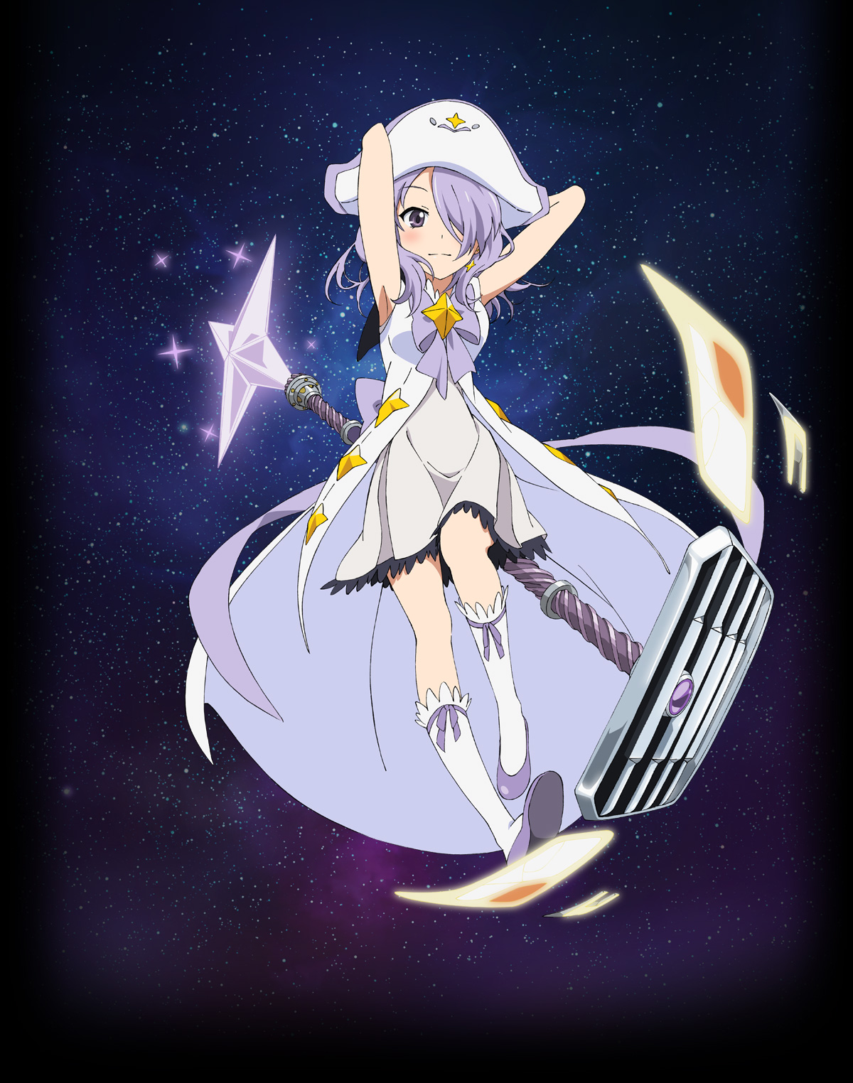 Houkago no Pleiades character design haruhichan.com wish upon the pleiades character design Nanako