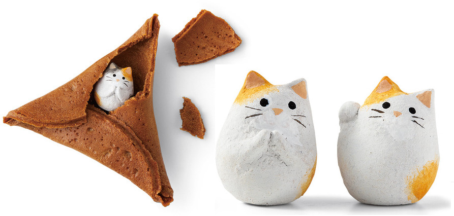 Japan Serves up Feline Fortune Cookies for Cat Lovers Everywhere