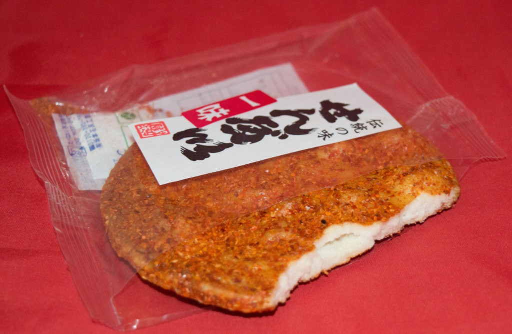 Jlist.com Haruhichan.com June Snack Subscription spicy senbei rice cracker