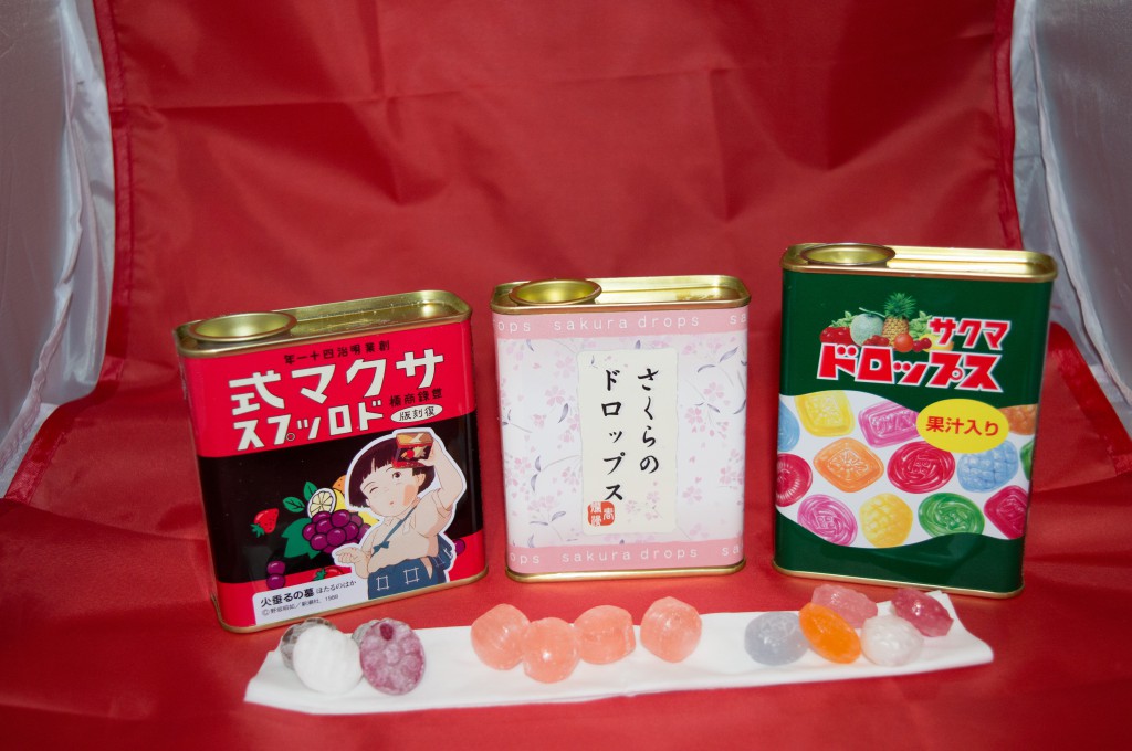 Jlist.com Haruhichan.com Sakuma Drop ~ Grave of the Fireflies Limited Edition Sakuma Drops Candy (Normal Edition) Sakura Canned Drop Candies