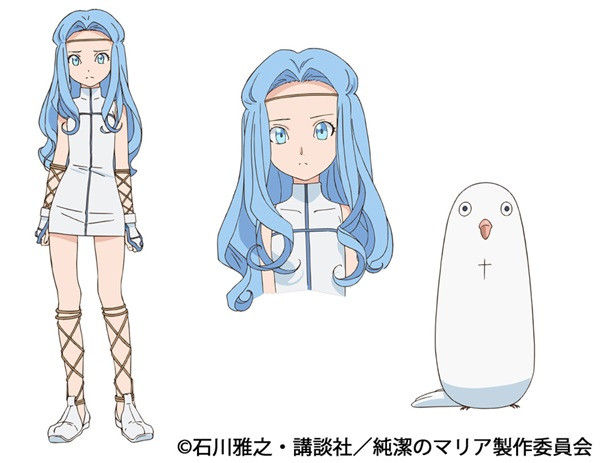 Junketsu no Maria anime character design Ezekiel Maria the Virgin Witch  haruhichan.com winter 2015 anime season