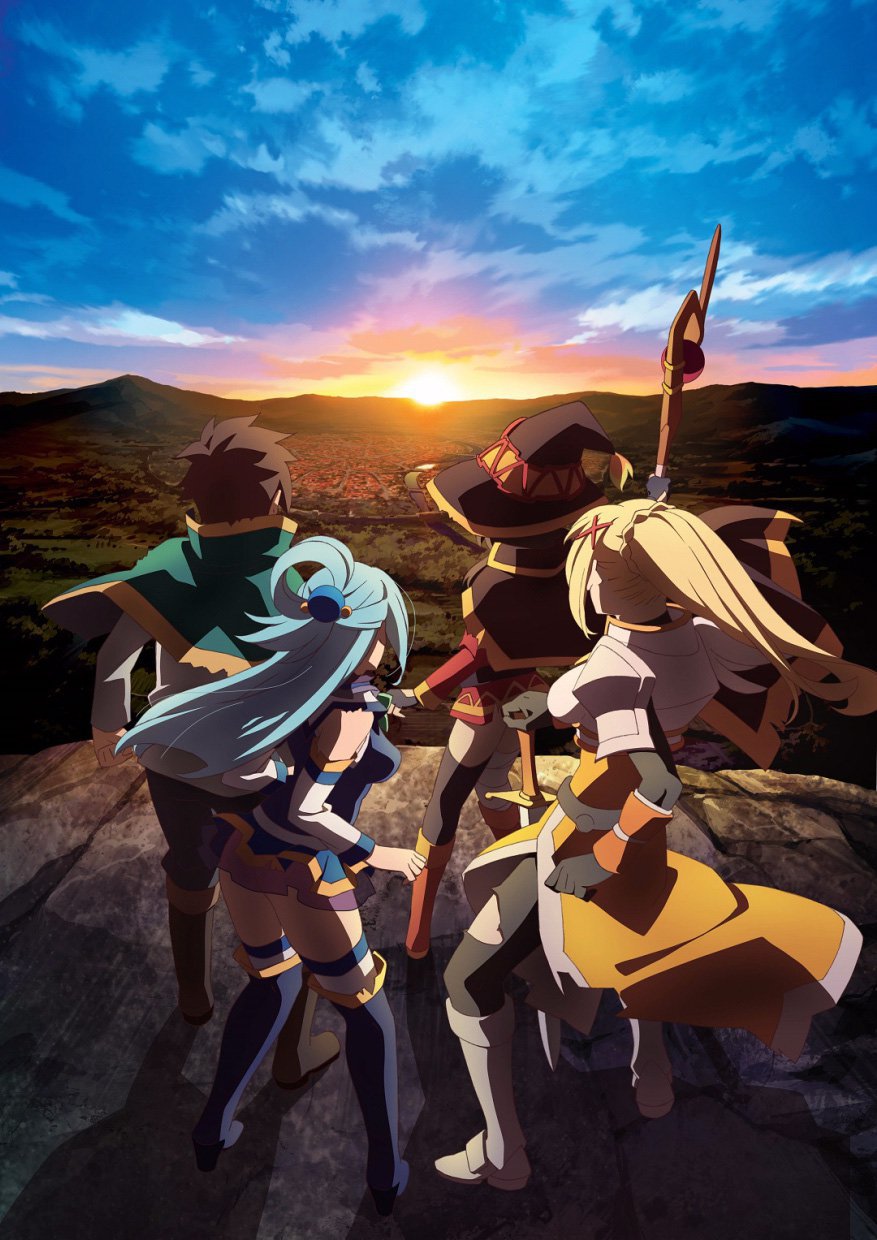 Second Season of 'Kono Subarashii Sekai ni Shukufuku wo!' TV Anime  Announced 