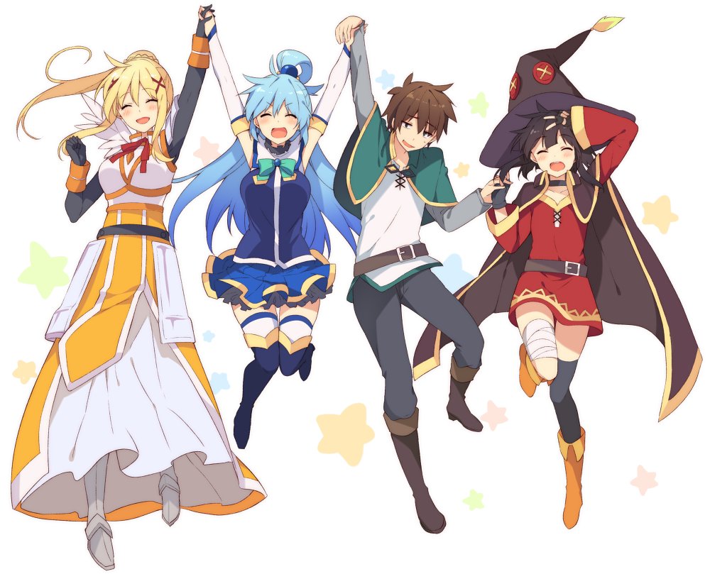 KonoSuba TV Anime Receives Second Season