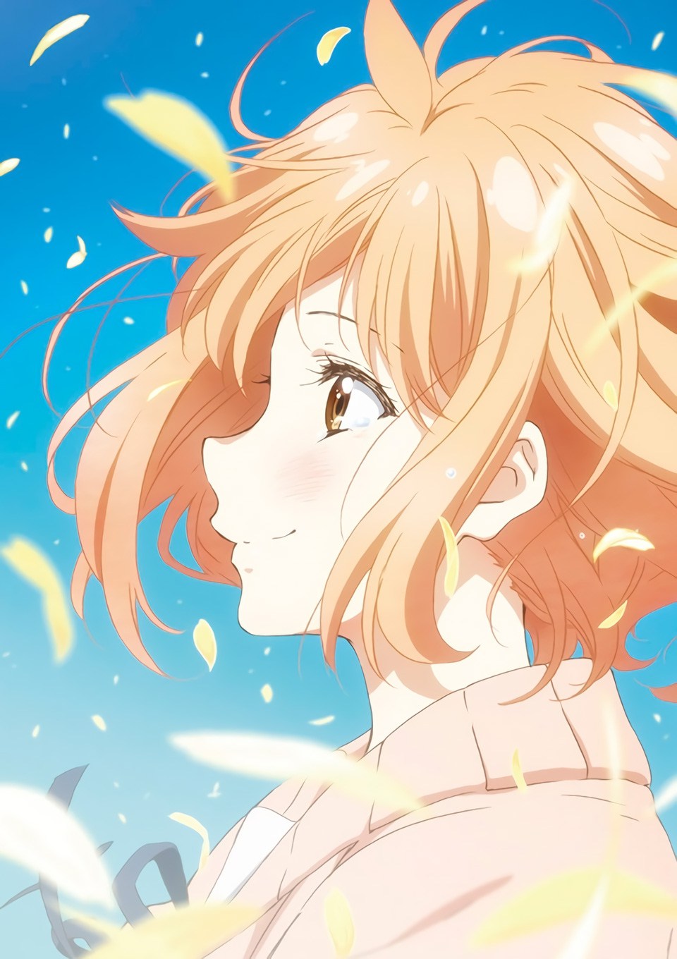 Kyoukai no Kanata Movie Announced for 2015 - Haruhichan