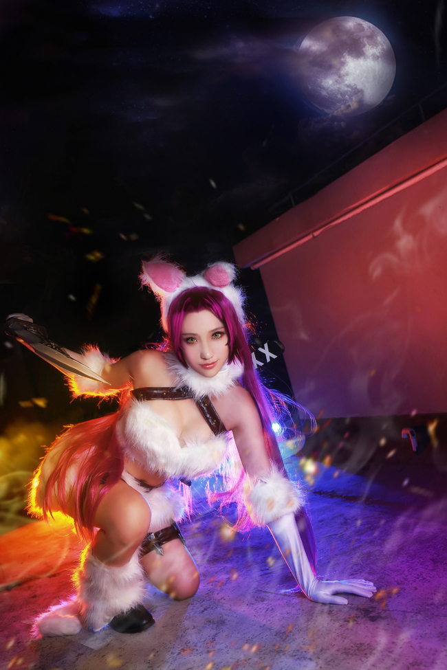 League of Legends Kitty Cat Katarina cosplay by Hikari Light 000