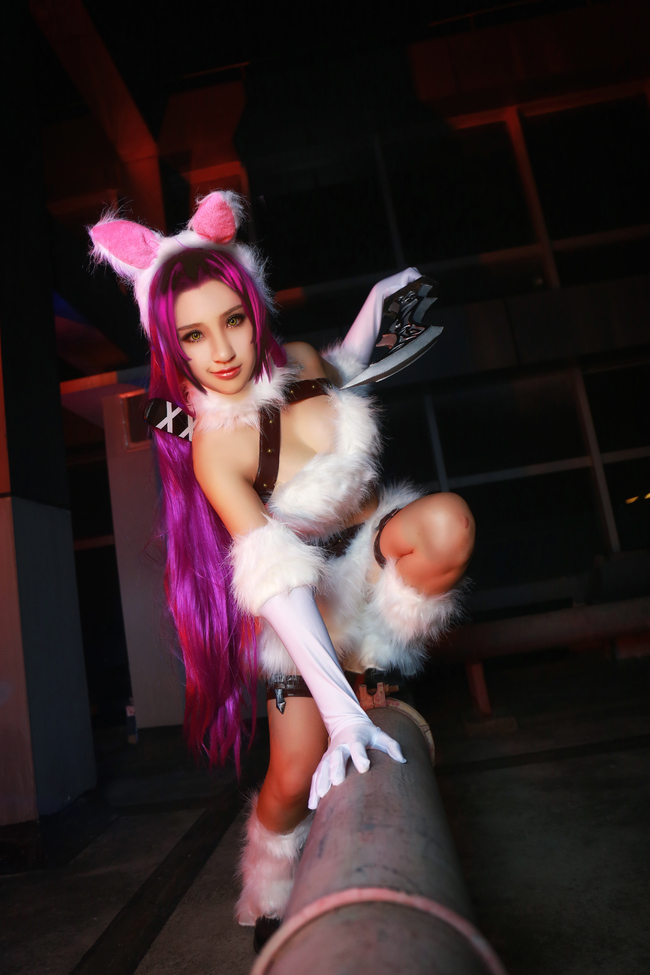 League of Legends Kitty Cat Katarina cosplay by Hikari Light 005