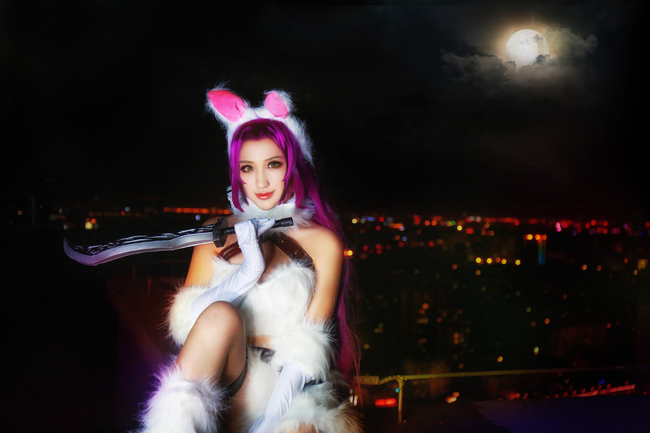 League of Legends Kitty Cat Katarina cosplay by Hikari Light 006
